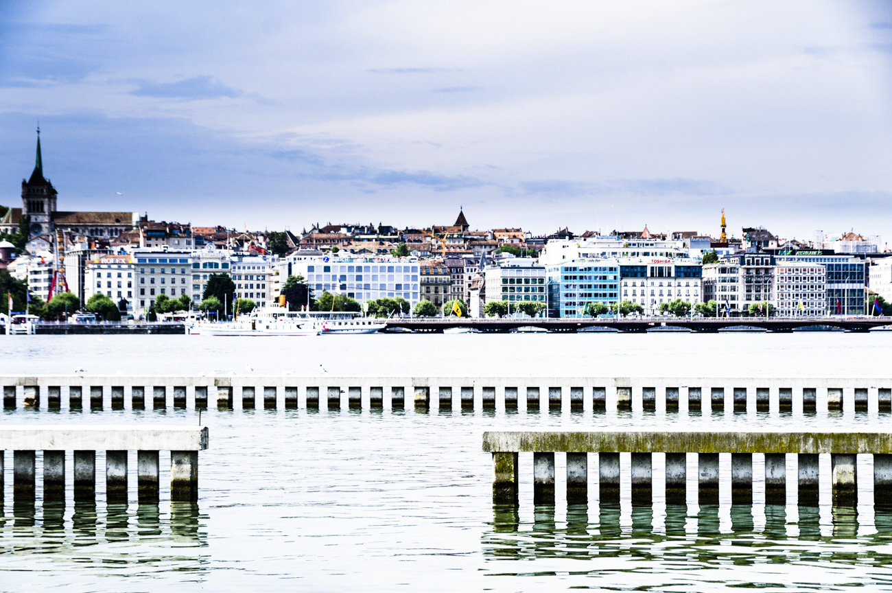 Genève à carreaux, aux Pâquis ( Suisse, 2014 )